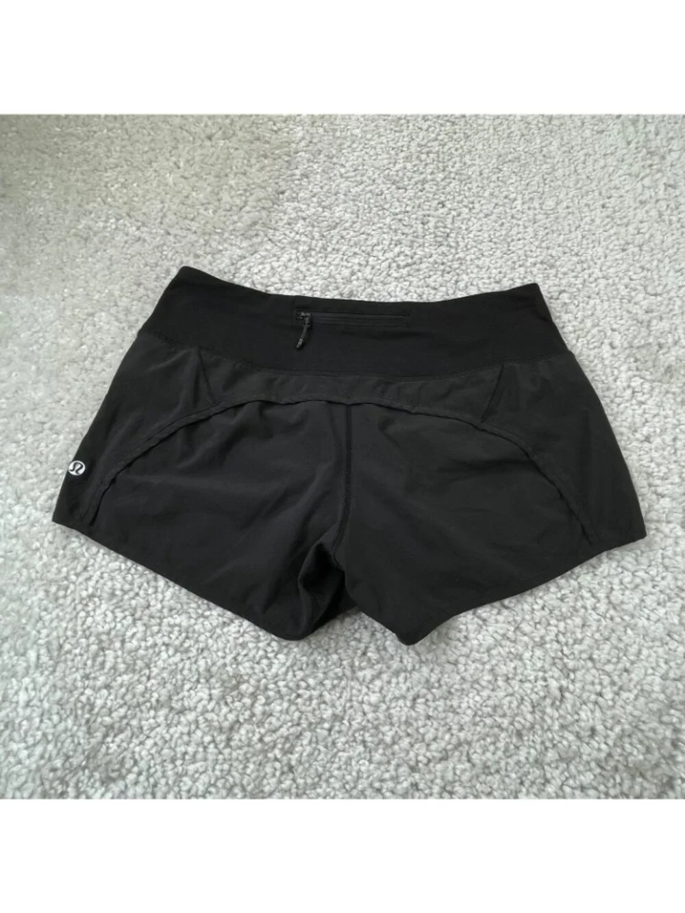 Lululemon Run Times Short Black Womens 6